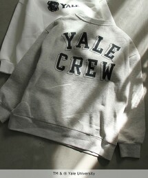 【coen KIDS】YALE 特別訂製裏起毛圓領衛衣