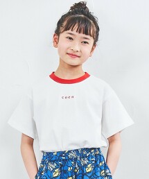 【coen KIDS】小LOGO圓領T恤