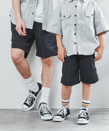 【coen KIDS】寬版短褲