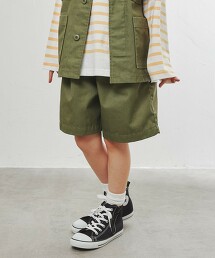 【coen KIDS】2打摺卡其短褲