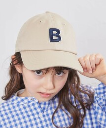 【coen KIDS】3D刺繡LOGO綾織棒球帽