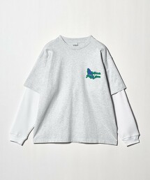 ＜CGS.＞有機棉仿層次長袖T恤