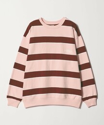 ＜CGS.＞橫條紋圓領衛衣