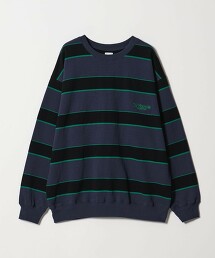 ＜CGS.＞橫條紋圓領衛衣