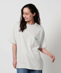 ＜CGS.＞ 有機棉四方格印刷T恤