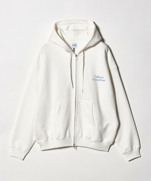 ＜CGS.＞有機棉拉鍊連帽上衣