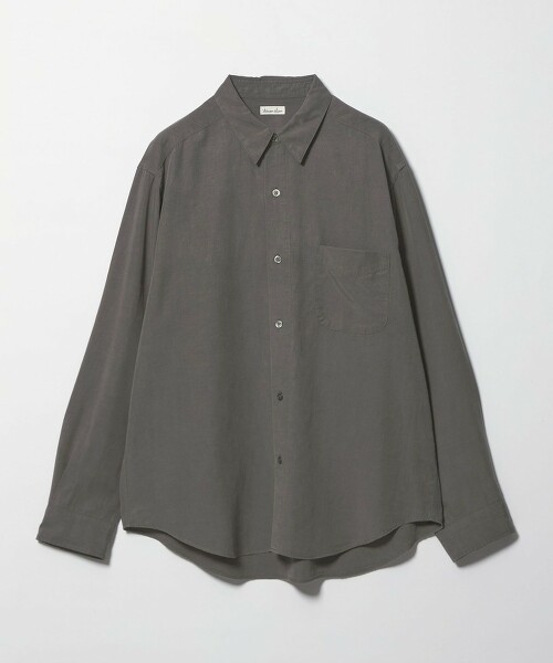 ＜Steven Alan＞ 竹節紗標準領襯衫 NARROW