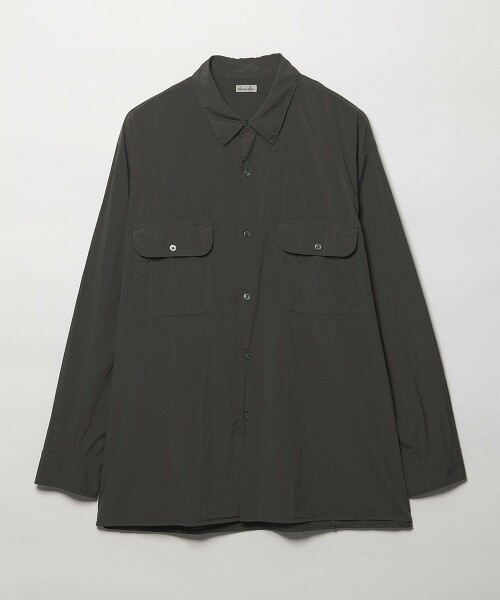 ＜Steven Alan＞ 透膚尼龍後染襯衫