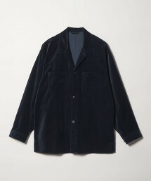 ＜Steven Alan＞ 有機棉天鵝絨開領寬版襯衫