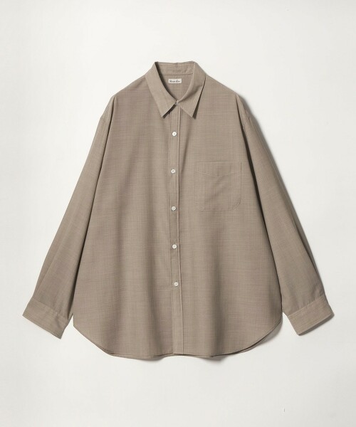 ＜Steven Alan＞ 賽絡紡羊毛標準領襯衫 LOOSE