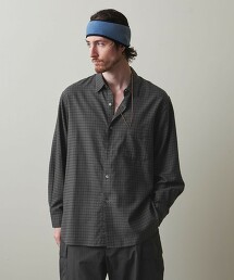 ＜Steven Alan＞三格紋法蘭絨標準領襯衫 LOOSE