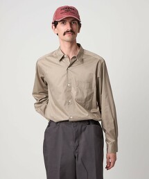 ＜Steven Alan＞細緻紗線斜紋標準領襯衫 NARROW