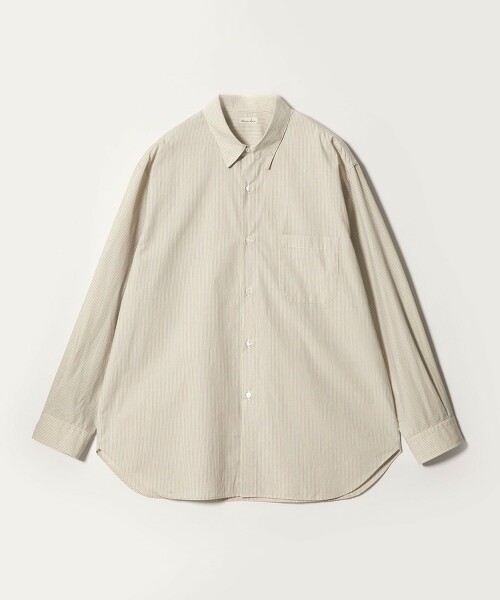 ＜Steven Alan＞ 60支合身條紋標準領襯衫 LOOSE 日本製