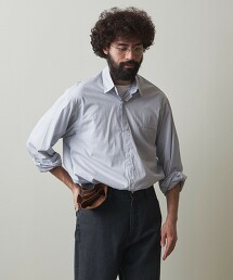 ＜Steven Alan＞ SOKTAS GRAPH/CHECK REVERSE SEAM SHIRT -ALINE/襯衫 日本製