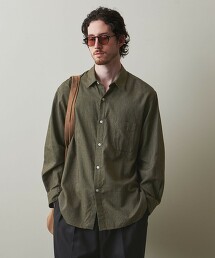 ＜Steven Alan＞ 細條紋標準領襯衫 LOOSE 日本製