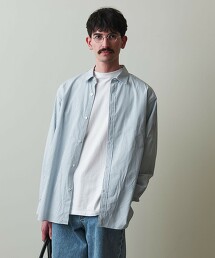 ＜Steven Alan＞ 200/2 倫敦直條紋標準領襯衫 ALINE LOOSE 日本製