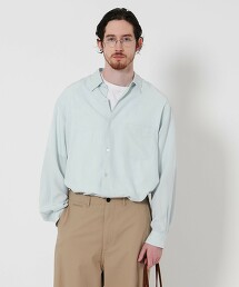 ＜Steven Alan＞竹節紗標準領襯衫 LOOSE 日本製