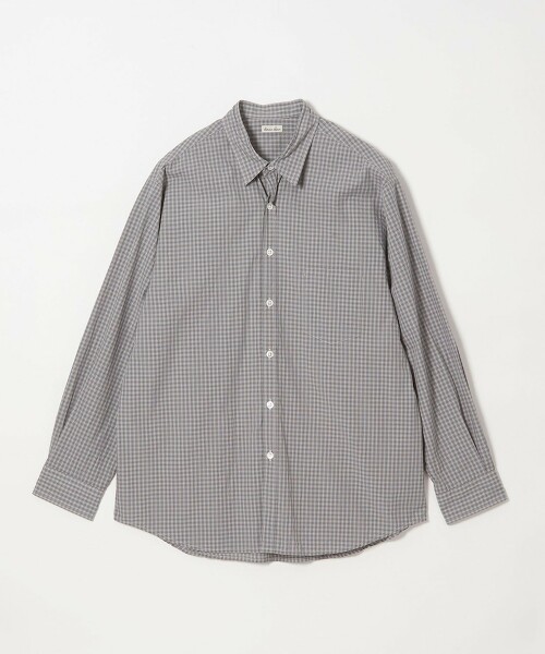 <Steven Alan> 消光格紋反縫襯衫 LOOSE