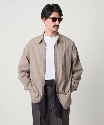 ＜Steven Alan＞ 消光格紋反縫襯衫 LOOSE
