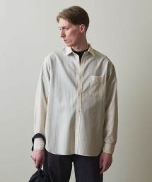 ＜Steven Alan＞ MERINO WOOL REGULAR COLLAR SHIRT -ALINE/襯衫 日本製