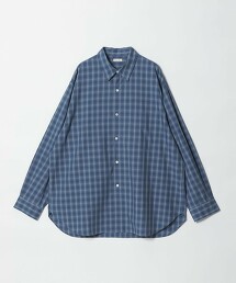 ＜Steven Alan＞ 漸層格紋標準領襯衫 LOOSE