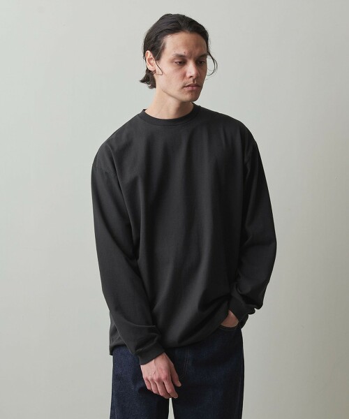 ＜Steven Alan＞後滾筒長袖T恤 日本製