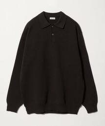 ＜Steven Alan＞ 米蘭羅紋POLO領針織