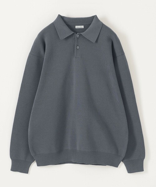 ＜Steven Alan＞ 米蘭羅紋POLO領針織 LOOSE