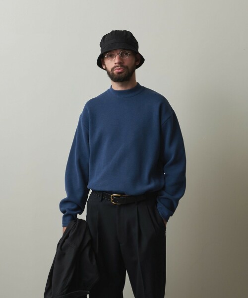 SUP MOCK NECK SWEATER-LOOSE ニット トップス | coachgundy.com