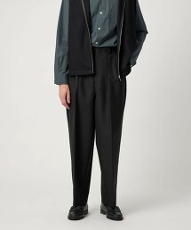 ＜Steven Alan＞羊毛牛津內打摺禮服長褲