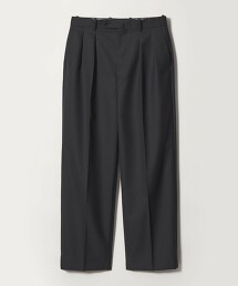 ＜Steven Alan＞ 霧面珠地布雙內褶西裝長褲 II
