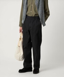 ＜Steven Alan＞ 斜紋後染軍風無摺長褲