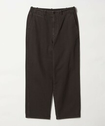 ＜Steven Alan＞ 斜紋後染軍風無摺長褲