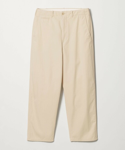 ＜Steven Alan＞ ハイツイスト ツイル アーミー ノープリーツ トラウザーズ