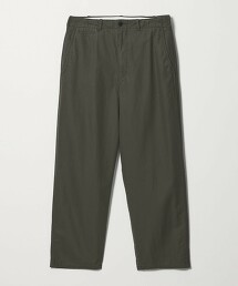 ＜Steven Alan＞ 高捻棉斜紋軍風無摺長褲