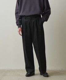 ＜Steven Alan＞ NDM IN2PLEATED DRESS TROUSERS/褲子