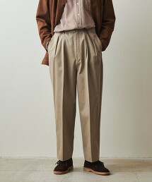 ＜Steven Alan＞ West Point Nidom加工打摺禮服長褲