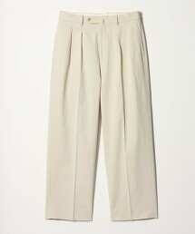 ＜Steven Alan＞ Grace 斜紋雙摺禮服長褲