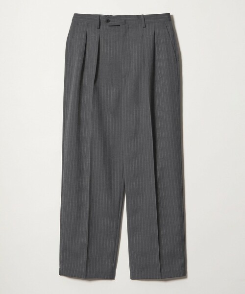 ＜Steven Alan＞條紋內打摺禮服長褲