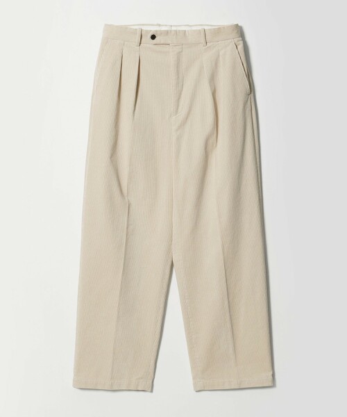 ＜Steven Alan＞ 9W燈芯絨雙內褶西裝長褲 II