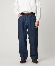 ＜Steven Alan＞13.5oz 牛仔5口袋寬鬆錐形褲 日本製