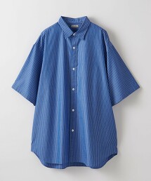 ＜Steven Alan＞ 50/- STRIPE REGULAR COLLAR SHORT SLEEVE SHIRT -ALINE/襯衫