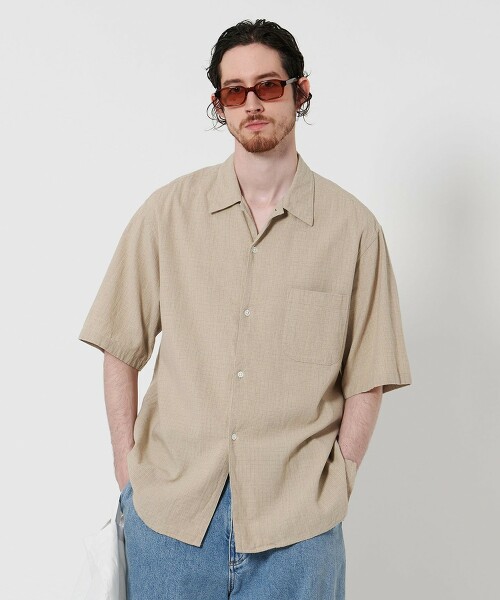 ＜Steven Alan＞格紋襯衫 ALINE LOOSE CASUAL BOX