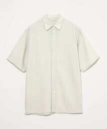 ＜Steven Alan＞ 緹花標準領短袖襯衫 BOX