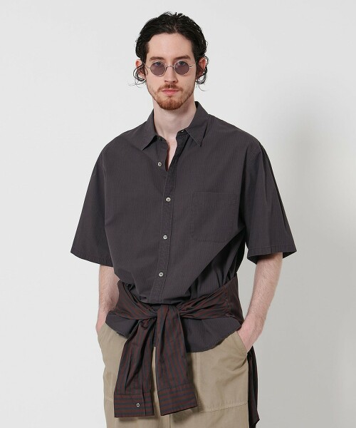 <Steven Alan>高密度織硫化染襯衫 STANDARD LOOSE 日本製