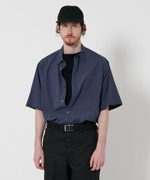 ＜Steven Alan＞高密度織硫化染襯衫 STANDARD LOOSE 日本製