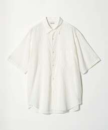＜Steven Alan＞ AKIHA 條紋標準領短袖襯衫