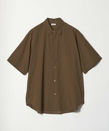 ＜Steven Alan＞ AKIHA 條紋標準領短袖襯衫