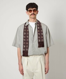 ＜Steven Alan＞ 條紋標準領襯衫 ALINE LOOSE CASUAL