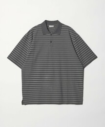 ＜Steven Alan＞ 扭結橫條紋POLO衫